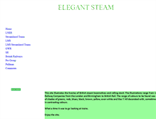 Tablet Screenshot of elegantsteam.com